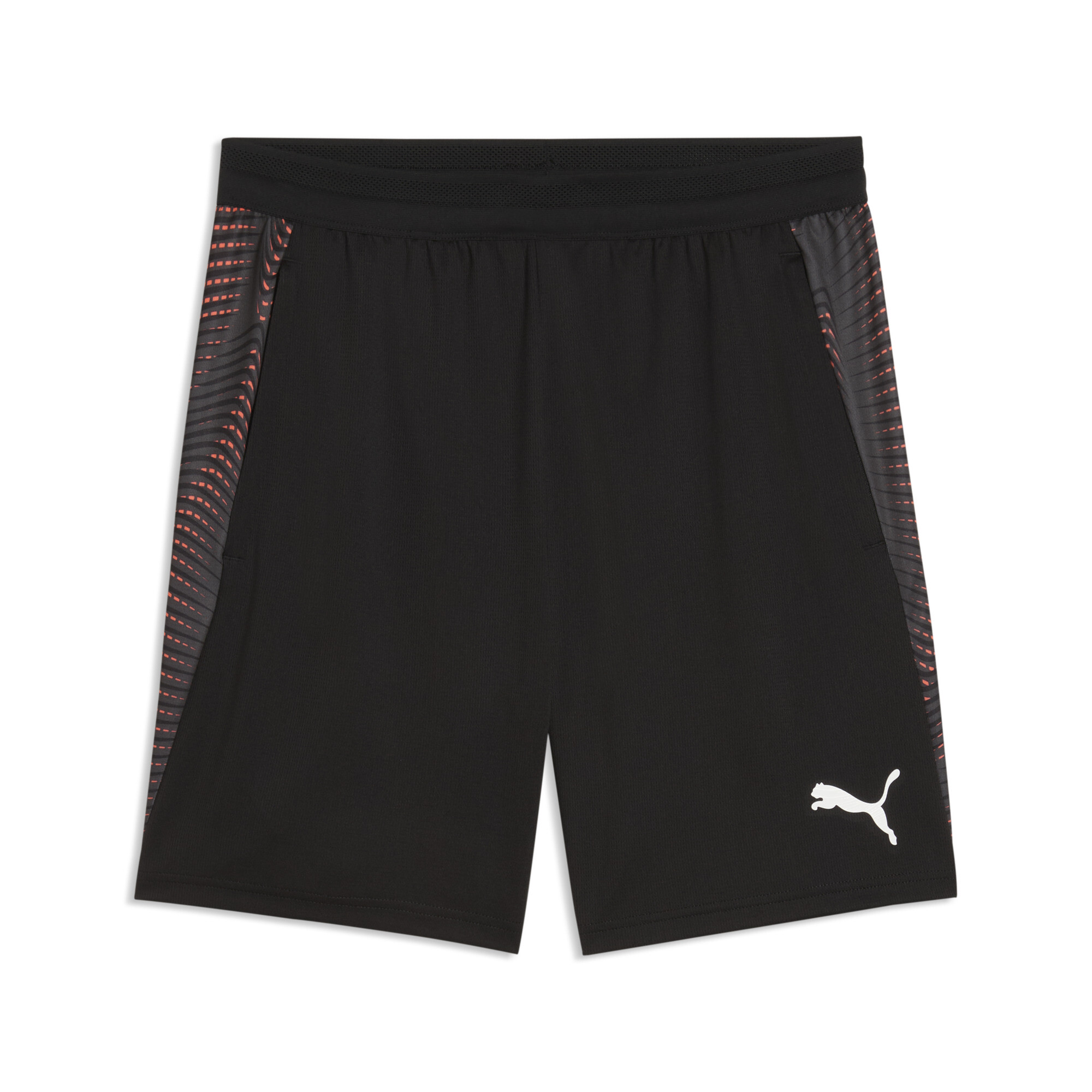 PUMA individualFINAL voetbalshort voor Heren, Grijs/Rood, Maat 3XL