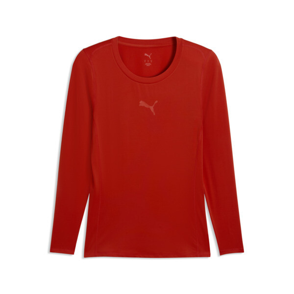 Camiseta PUMA de compresión teamLIGA26 para Hombre En Rojo