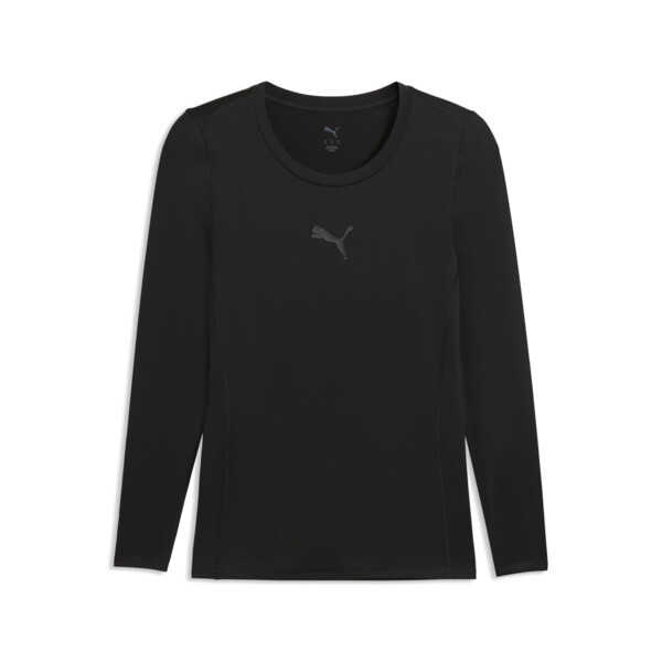 Camiseta PUMA de compresión teamLIGA26 para Hombre En Negro