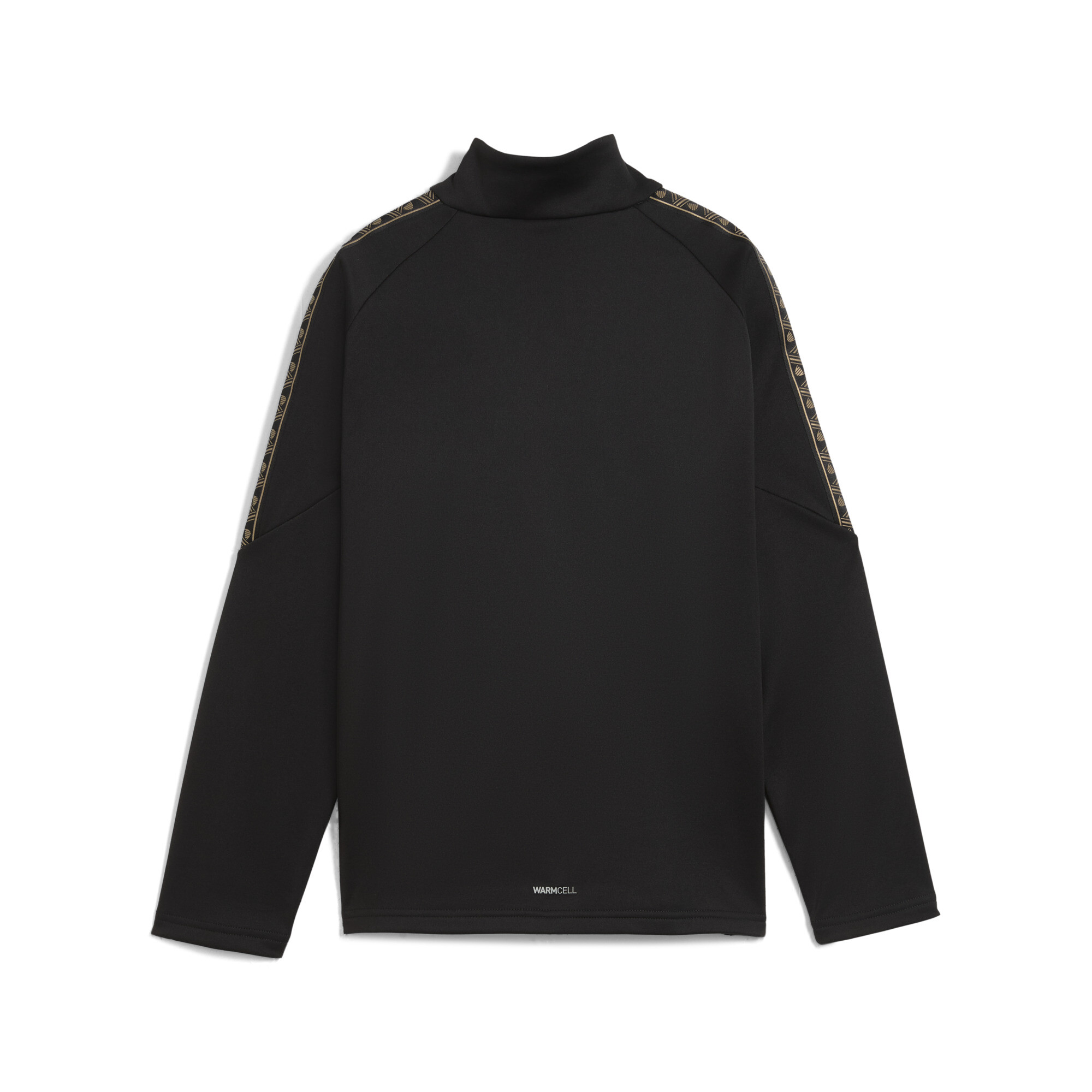 PUMA KING Football wintertrainingstop met kwartrits, Zwart/Goud, Maat 13-14Y thumbnail 2