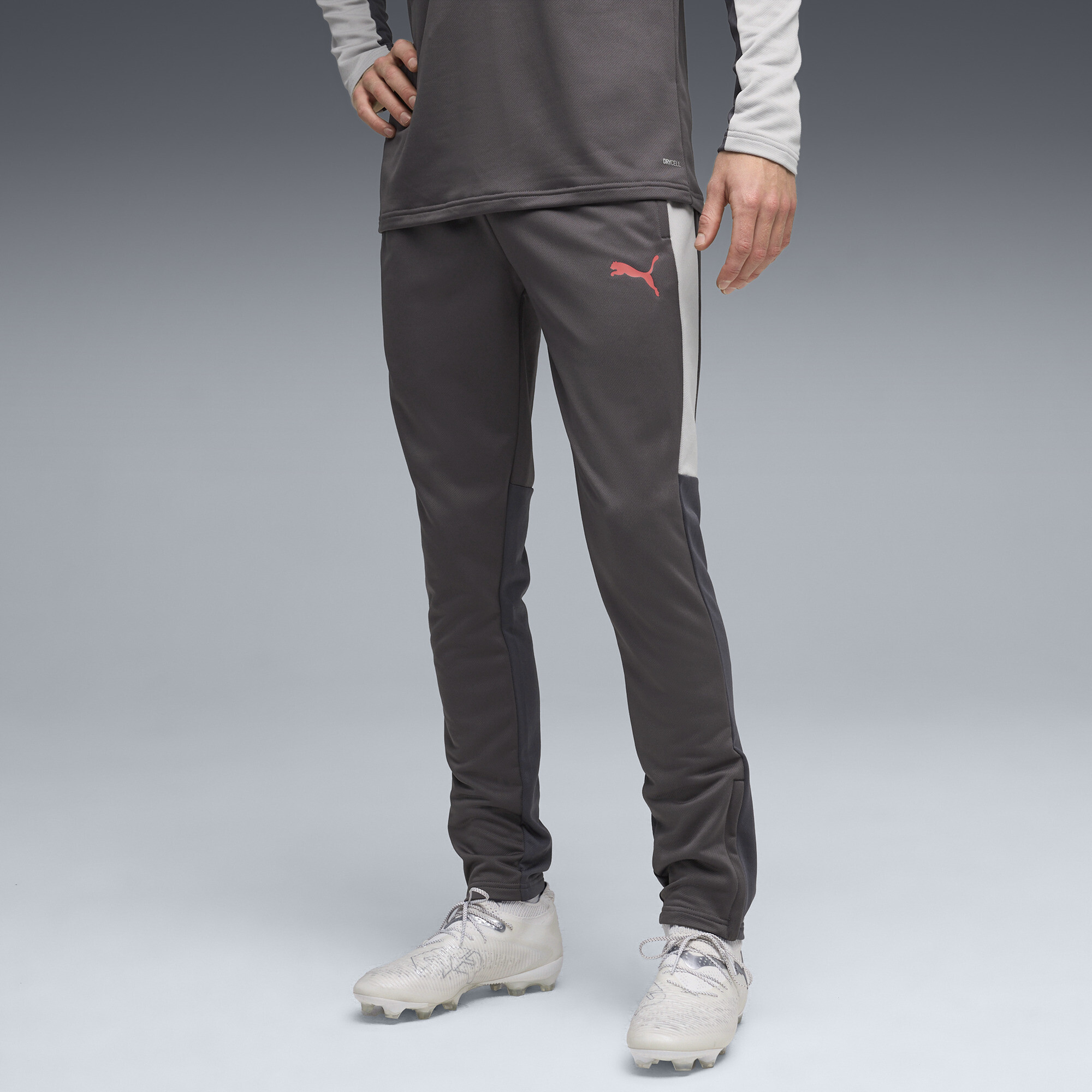 PUMA IndividualLIGA Men's Training Pants in Grey, Size M