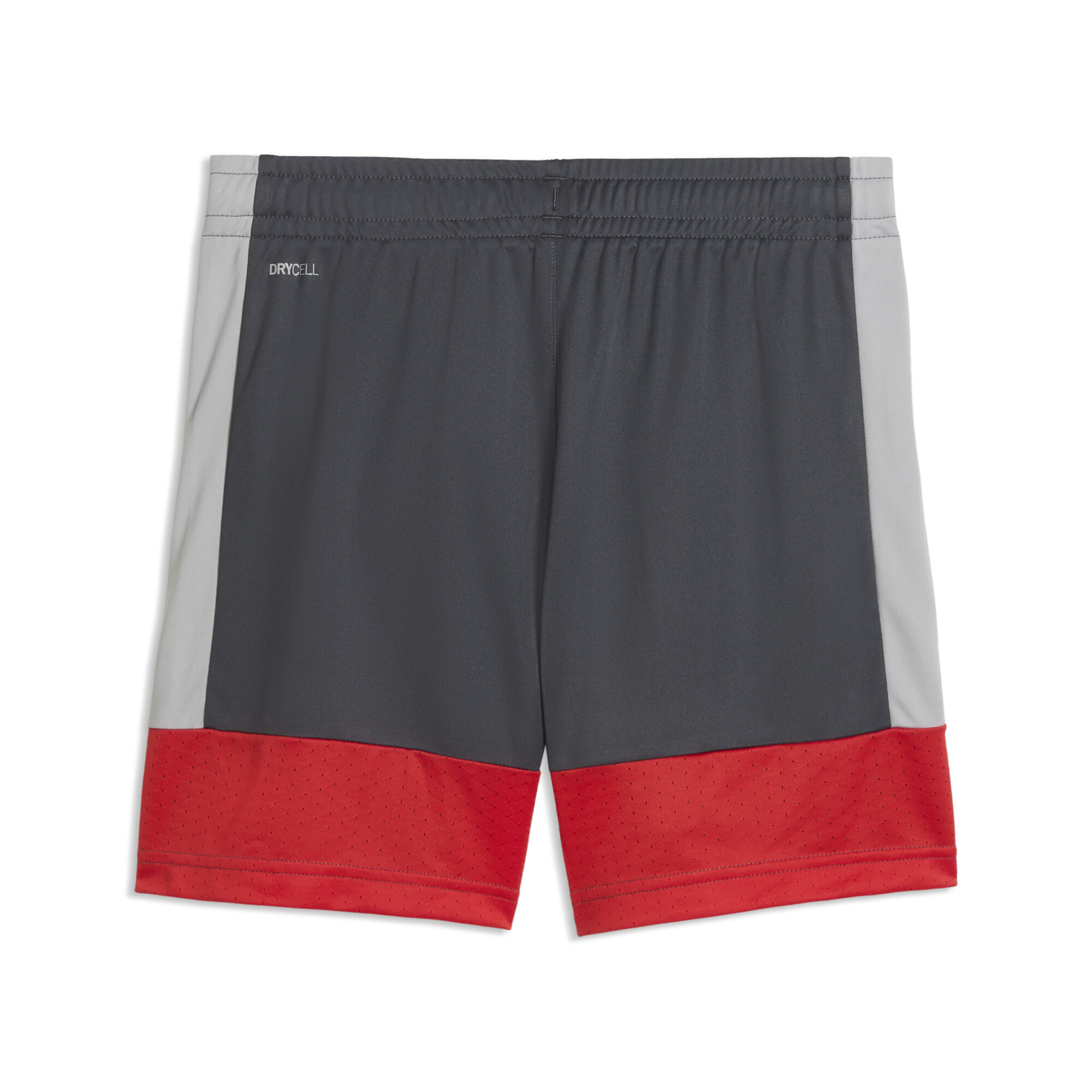 PUMA individualLIGA voetbaltrainingsshort, Grijs/Rood, Maat 15-16Y thumbnail 2