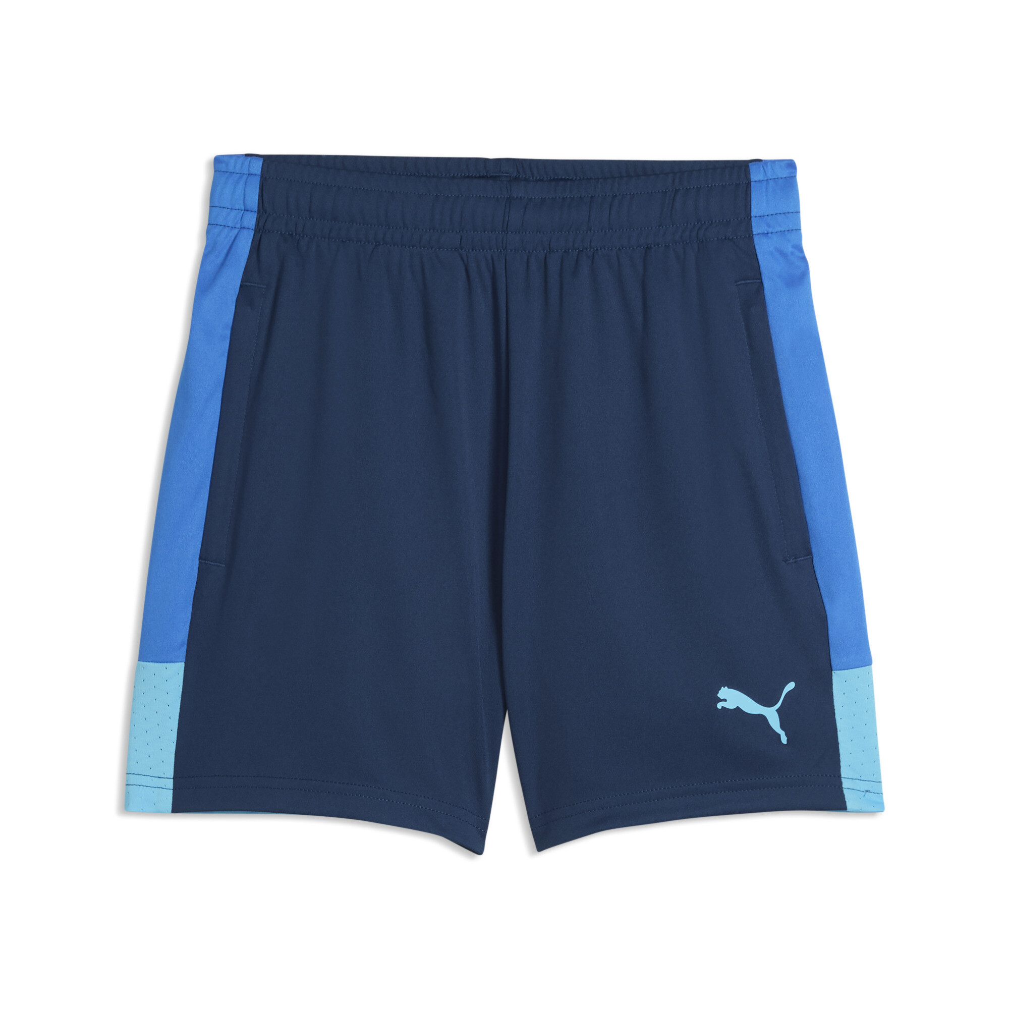 PUMA Młodzieżowe piłkarskie szorty treningowe IndividualLIGA, Akcesoria, Niebieski, 13-14Y