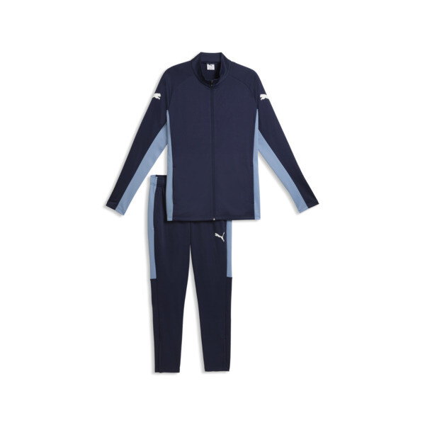 PUMA Conjunto con Pantalónes IndividualLIGA para Hombre En Navy/Blanco/Zen Azul