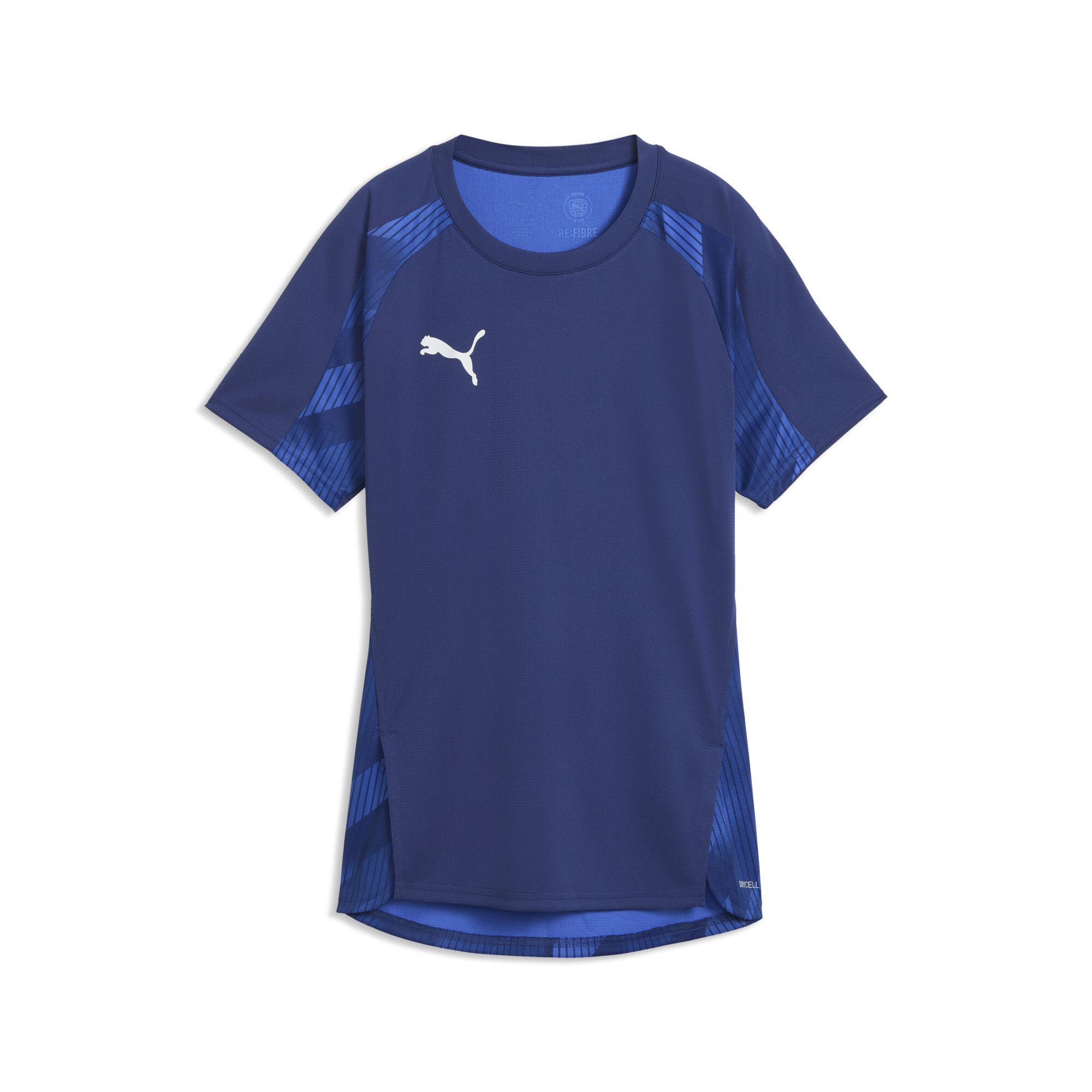 PUMA IndividualBLAZE voetbalshirt voor Dames, Blauw/Wit, Maat XS thumbnail 3