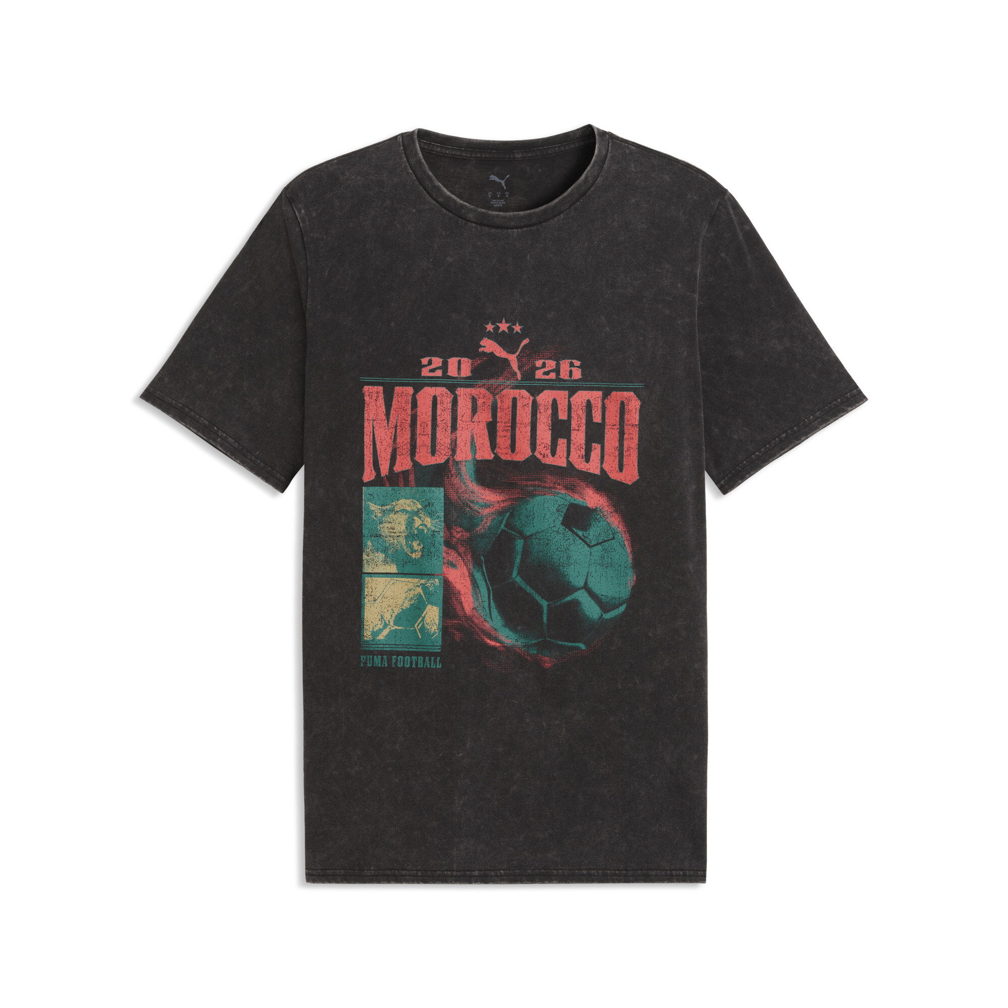 PUMA Fanpack 90s T-Shirt Relaxed Herren, Accessoires, Schwarz, M