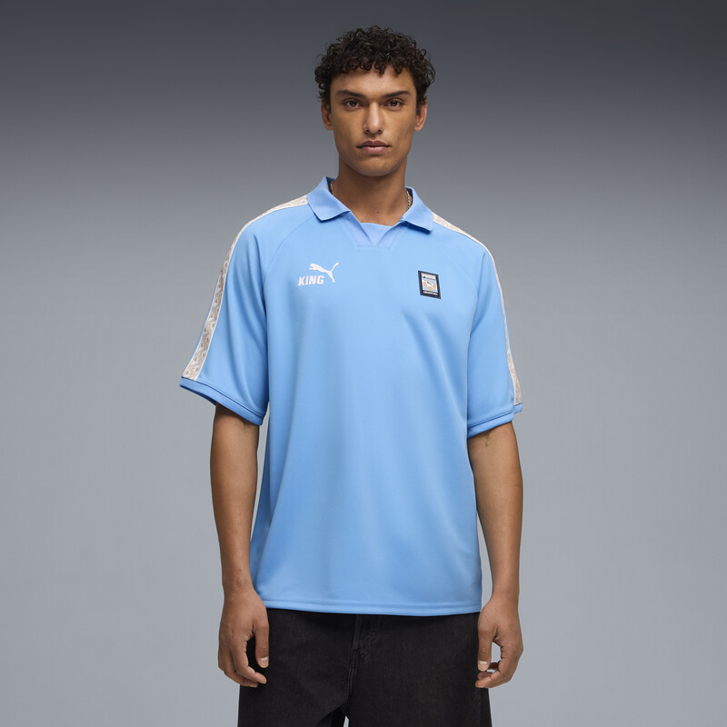 Men's PUMA KING Relaxed Fit Fanpack Collar Jersey Argentina