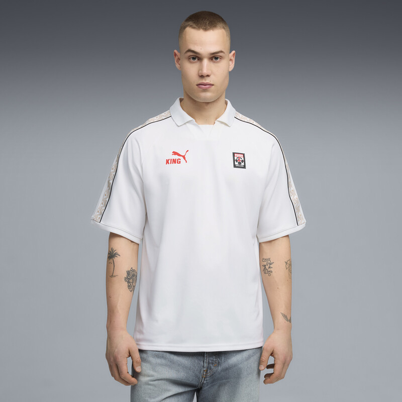 

Men's PUMA KING Relaxed Fit Fanpack Collar Jersey England