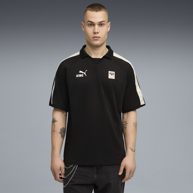 Men's PUMA KING Relaxed Fit Fanpack Collar Jersey Germany