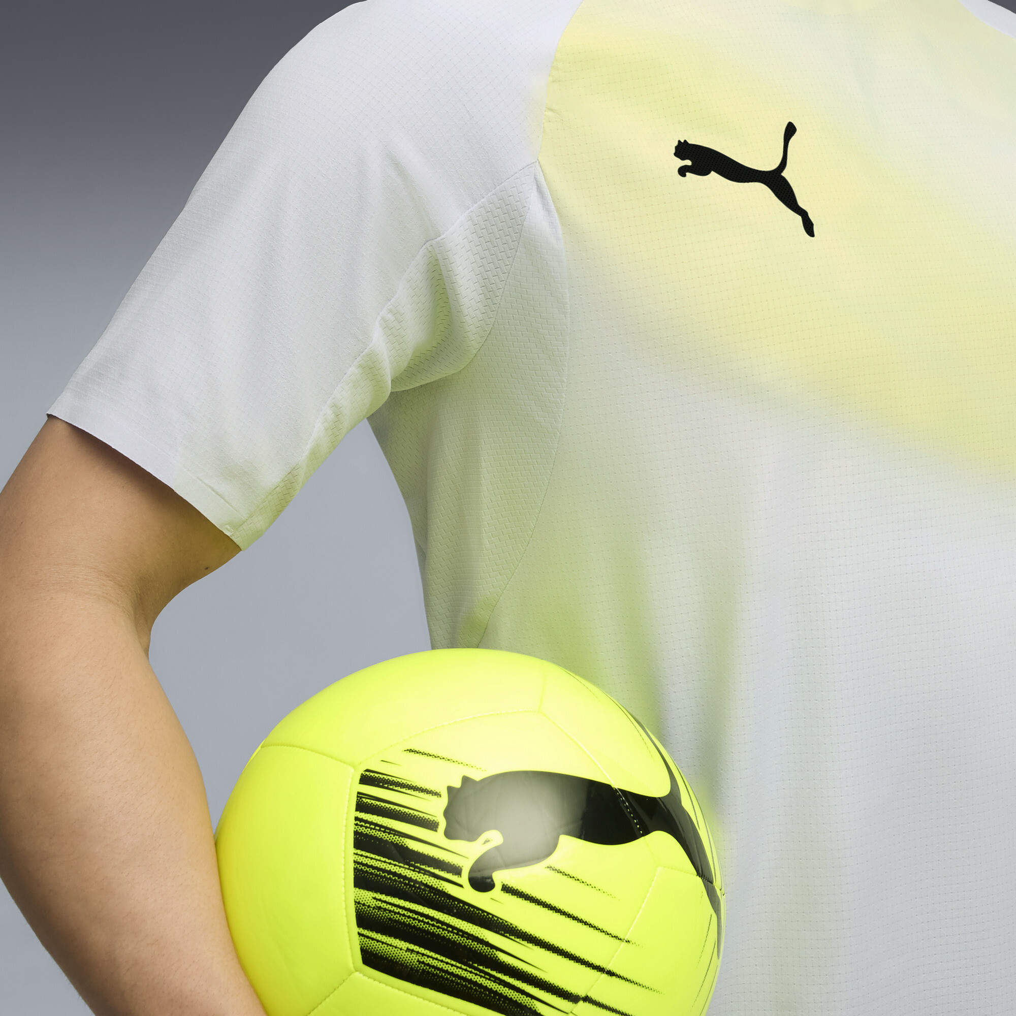 PUMA Individual Lightspeed Ultimate voetbalshirt voor Heren, Zwart/Zilver, Maat L thumbnail 5