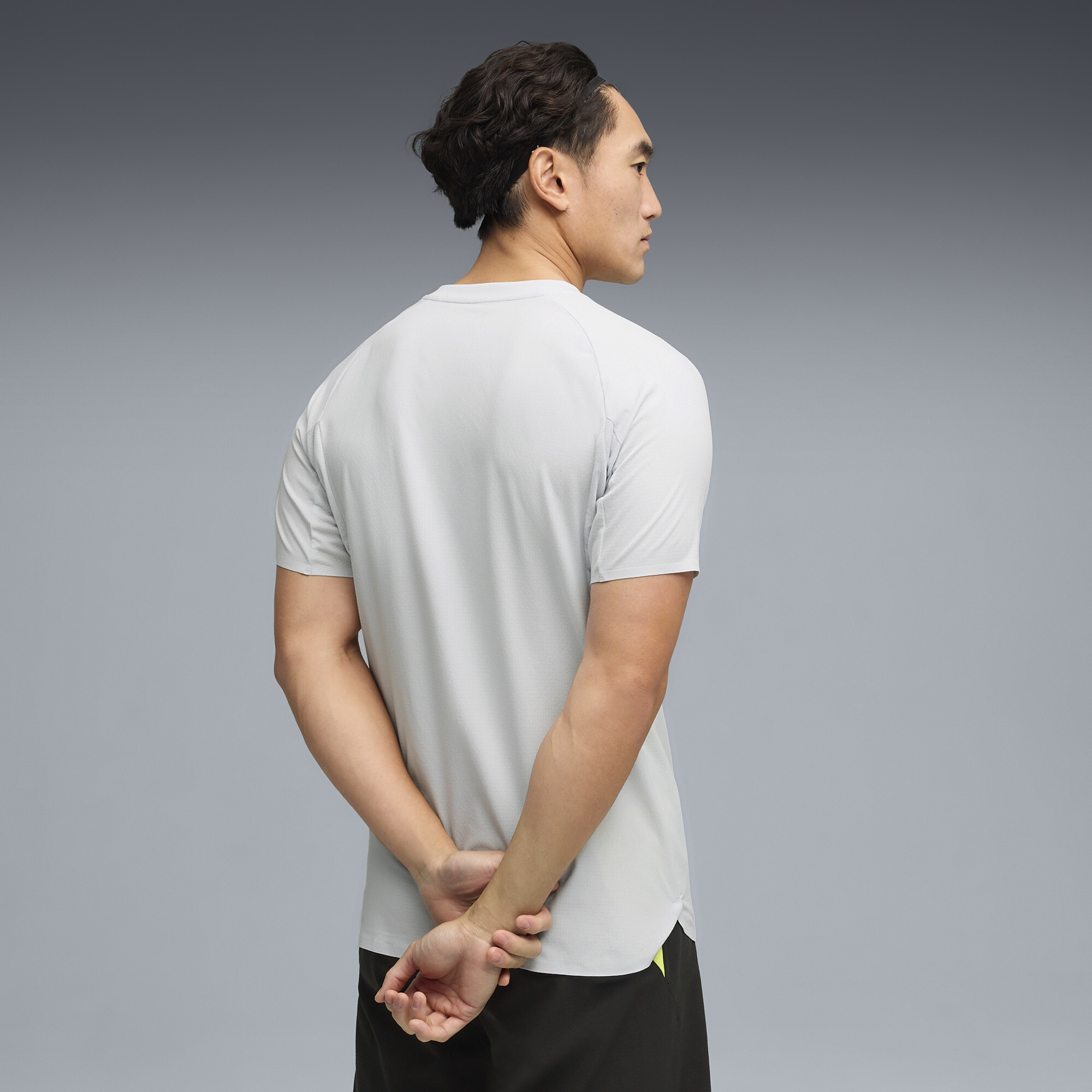 PUMA Individual Lightspeed Ultimate voetbalshirt voor Heren, Zwart/Zilver, Maat L thumbnail 3