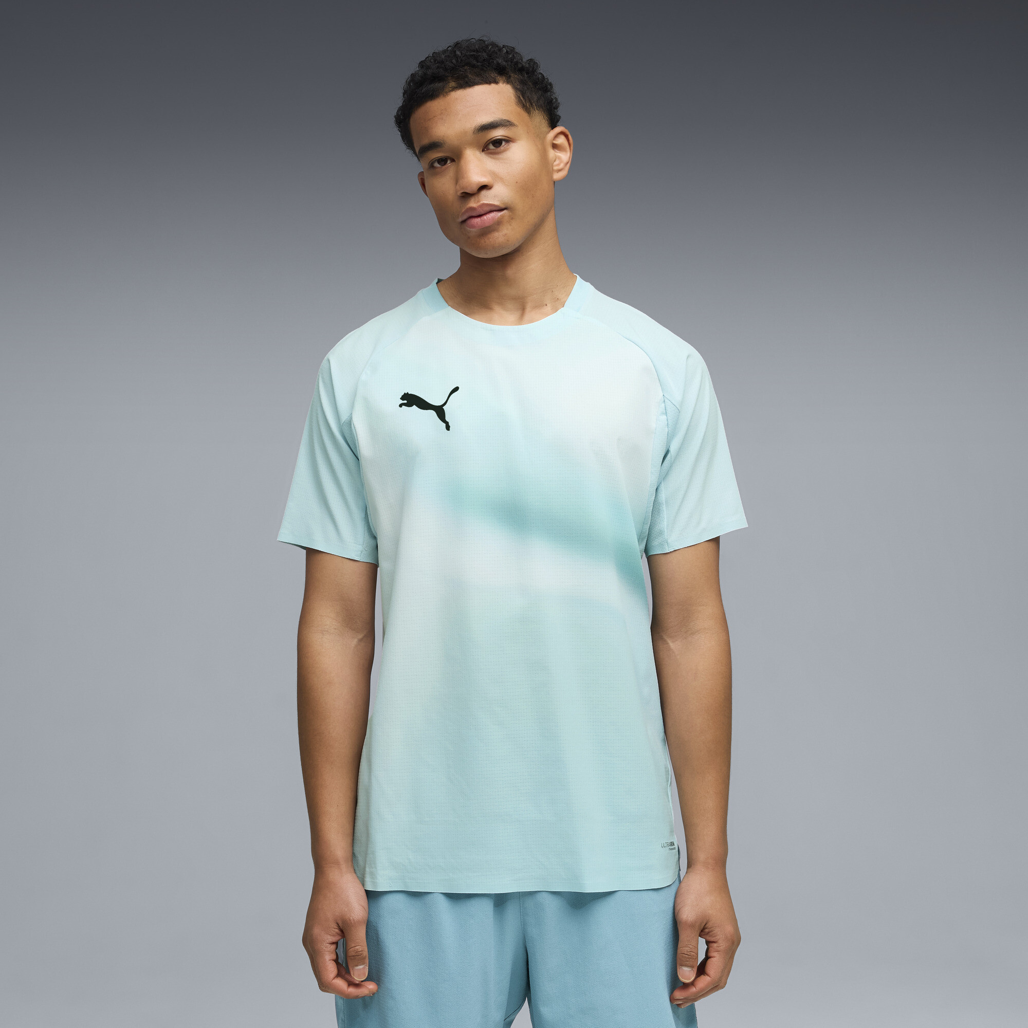 PUMA Individual Lightspeed Ultimate Men's Soccer Jersey in Blue, Size XXL