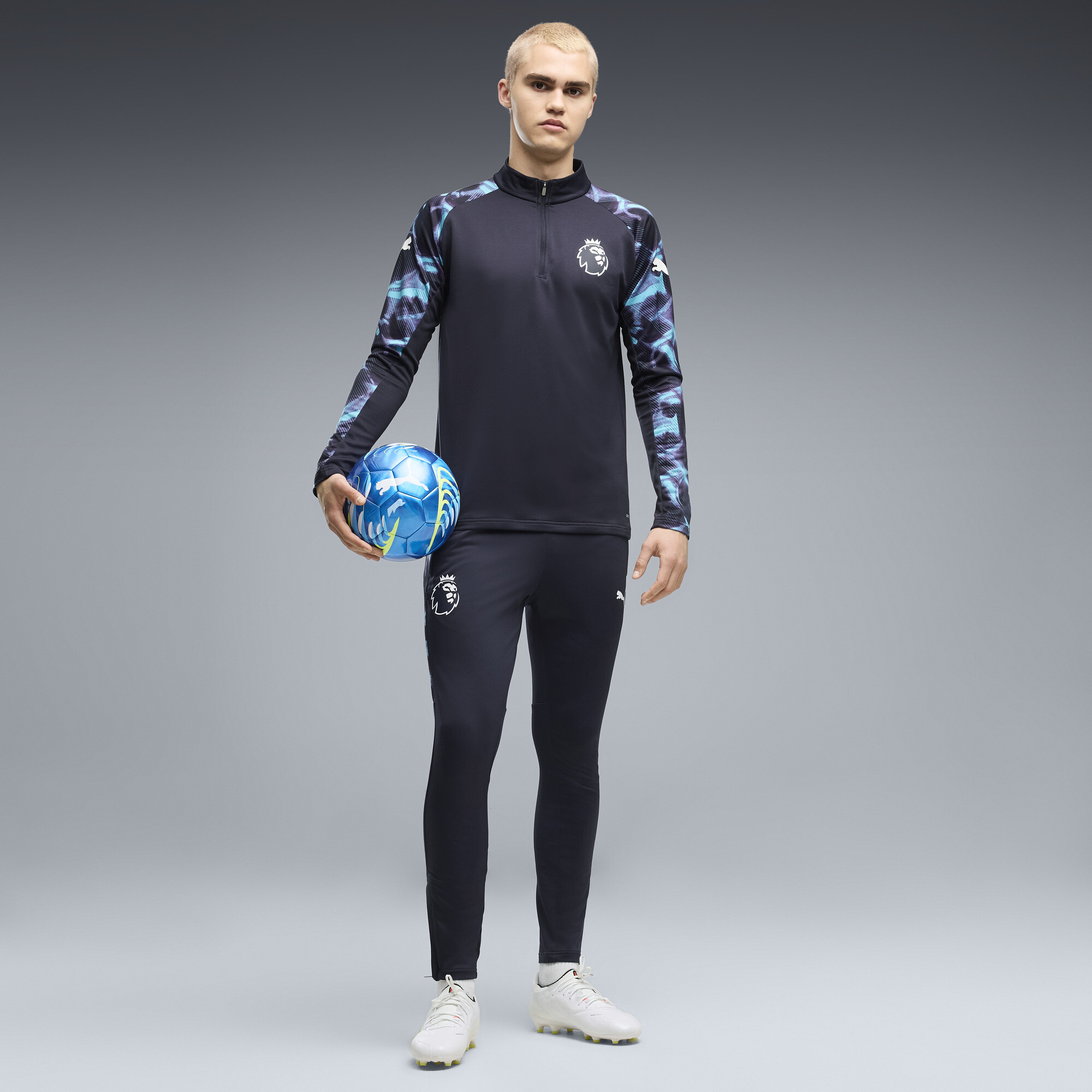 PUMA Męskie dopasowane szorty treningowe Premier League Reactivity, Akcesoria, Niebieski, XXL