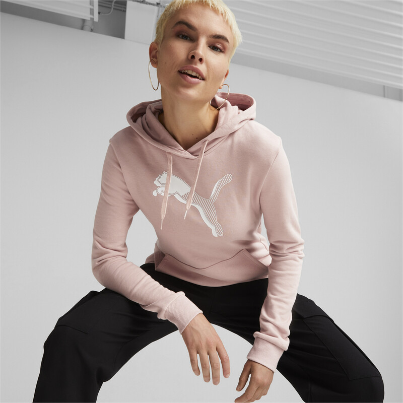 

Women's PUMA Power Graphic Regular Fit Hoodie, Pink