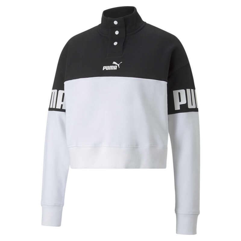 

Women's PUMA Power Colourblock Relaxed Fit Women Sweatshirt