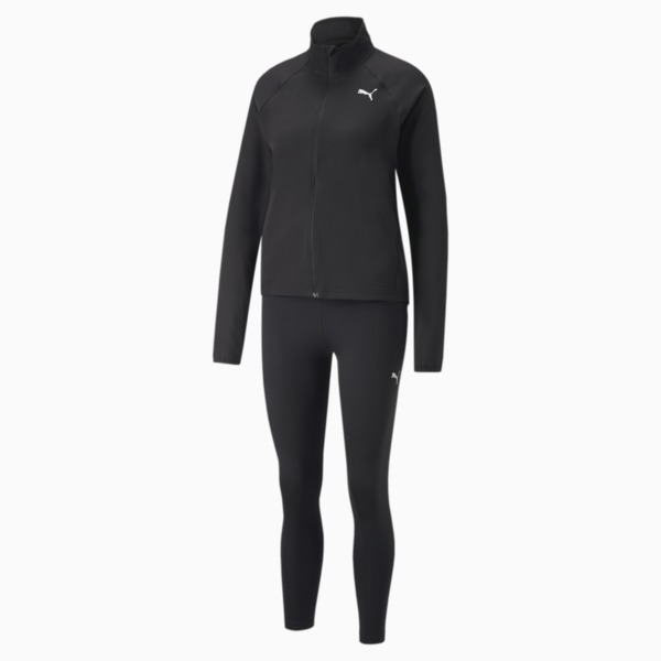 Active Woven Tracksuit Women, Puma Black, large-ZAF