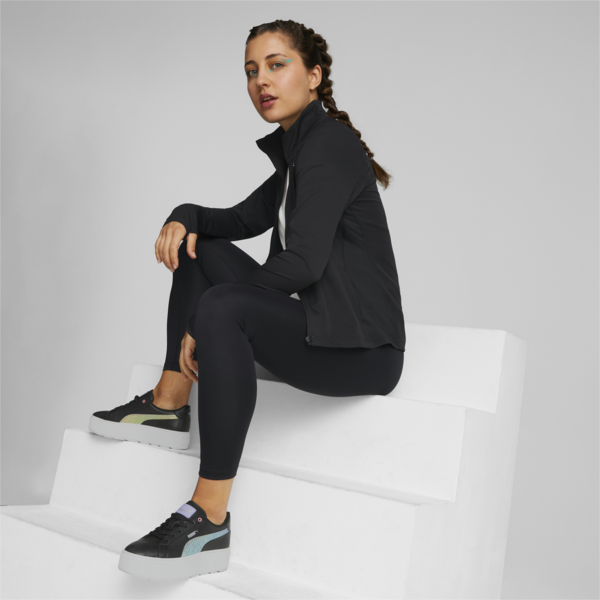 Active Woven Tracksuit Women, Puma Black, large-ZAF