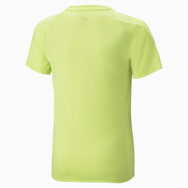 Evostripe Tee Youth, Light Lime, large-ZAF