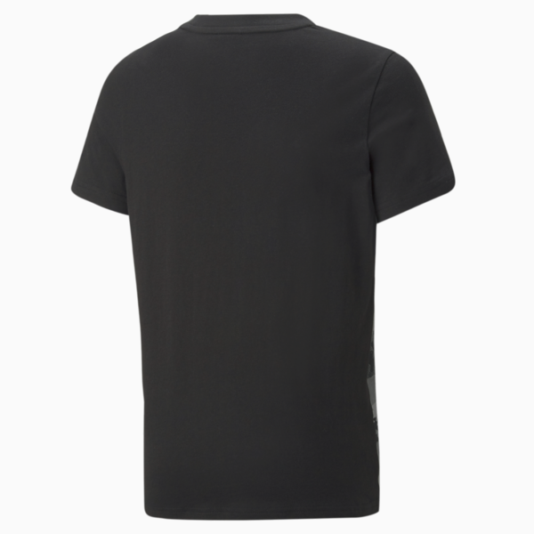 Alpha Tee Youth, Puma Black, large-ZAF