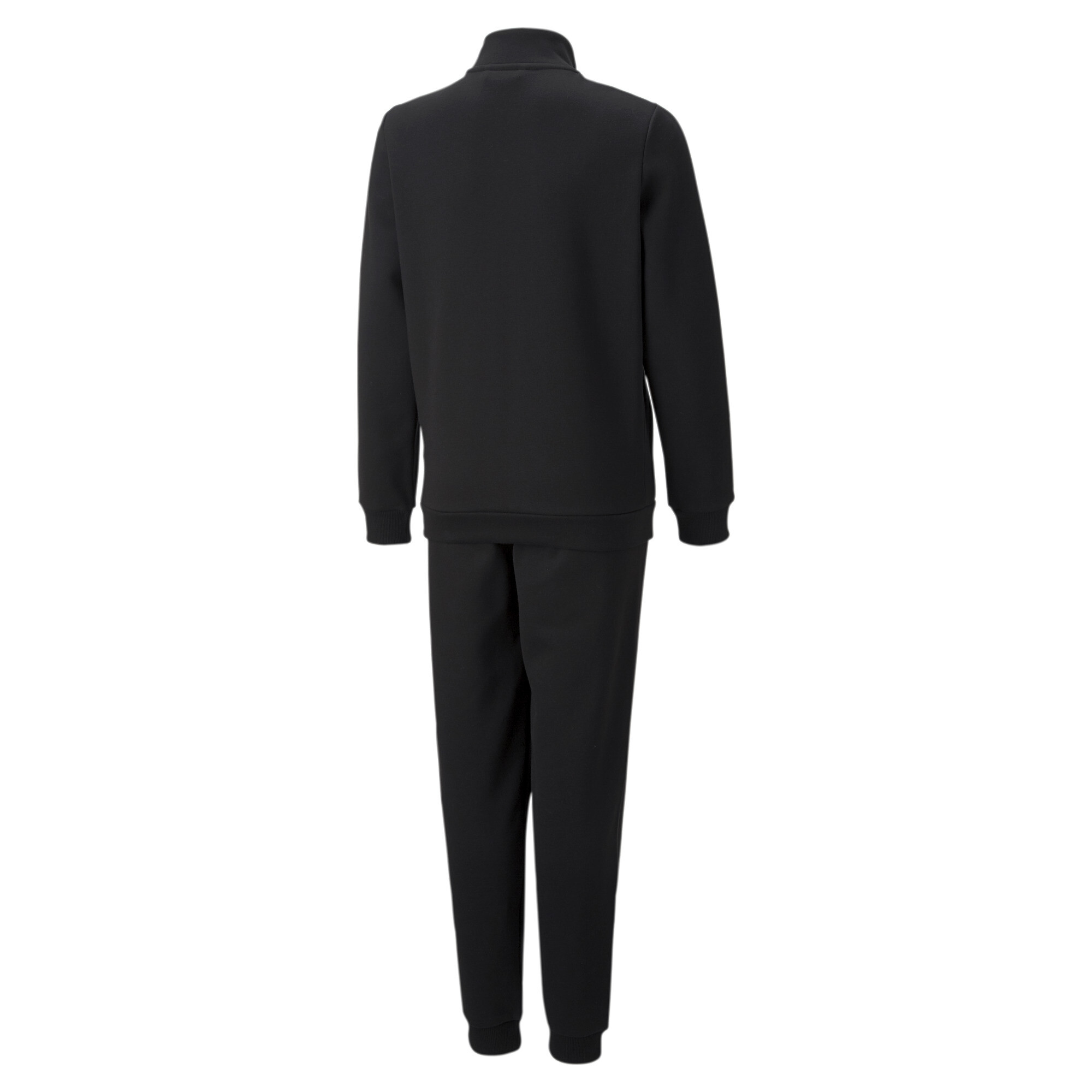 Men's Puma Tape Sweat Suit Youth, Black, Size 7-8Y, Clothing
