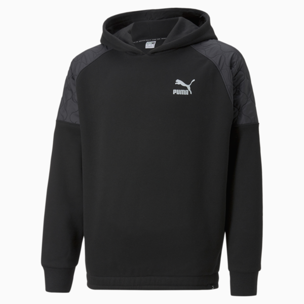 Classics Matchers Hoodie Youth, Puma Black, large-ZAF