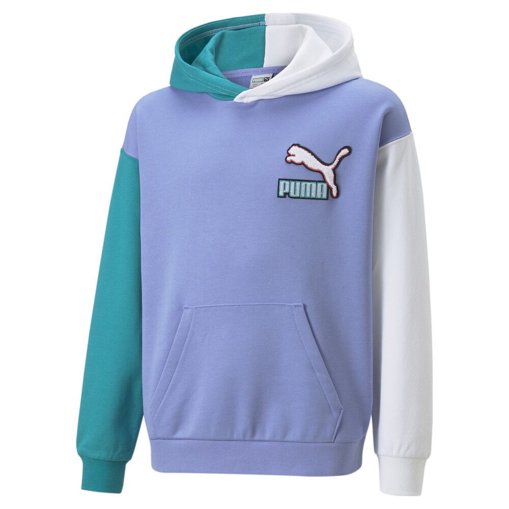 Fandom Youth Hoodie Purple PUMA