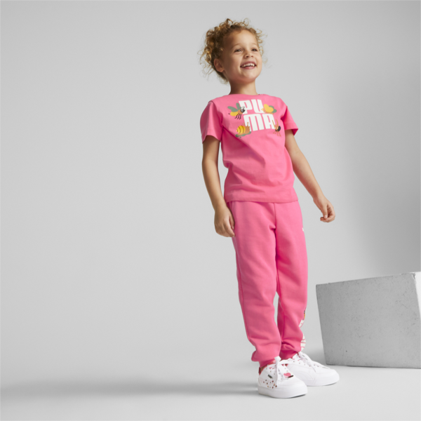 Small World Tee Kids, Sunset Pink, large-ZAF