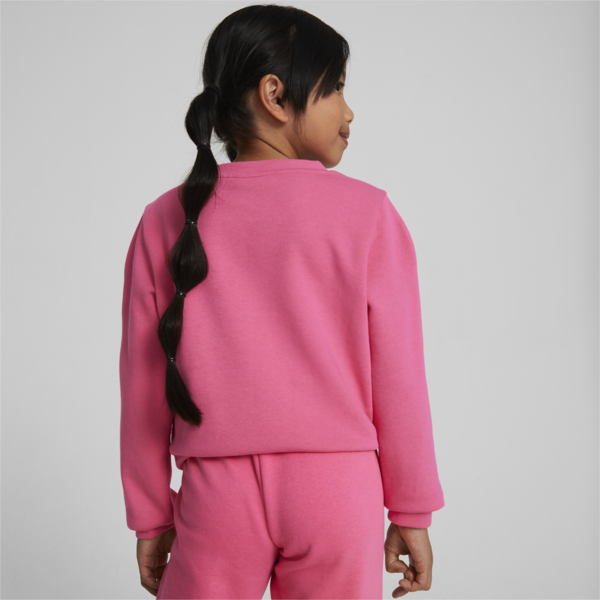 Small World Crew Neck Sweatshirt Kids, Sunset Pink, large-ZAF