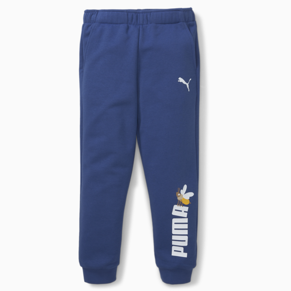Small World Sweatpants Kids, Blazing Blue, large-ZAF
