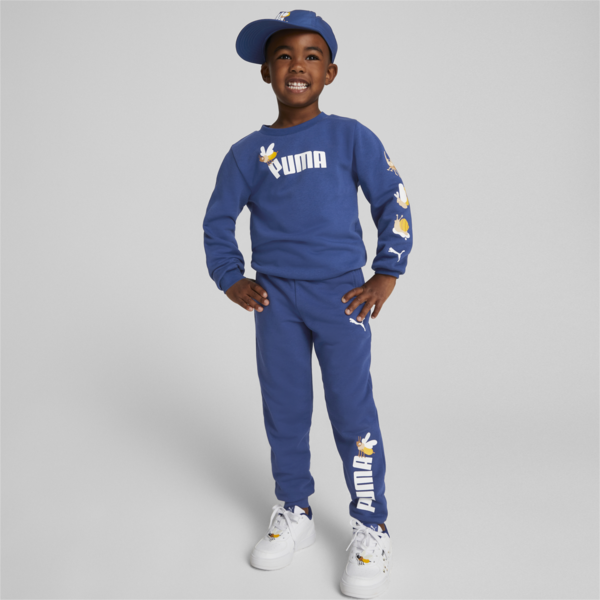 Small World Sweatpants Kids, Blazing Blue, large-ZAF
