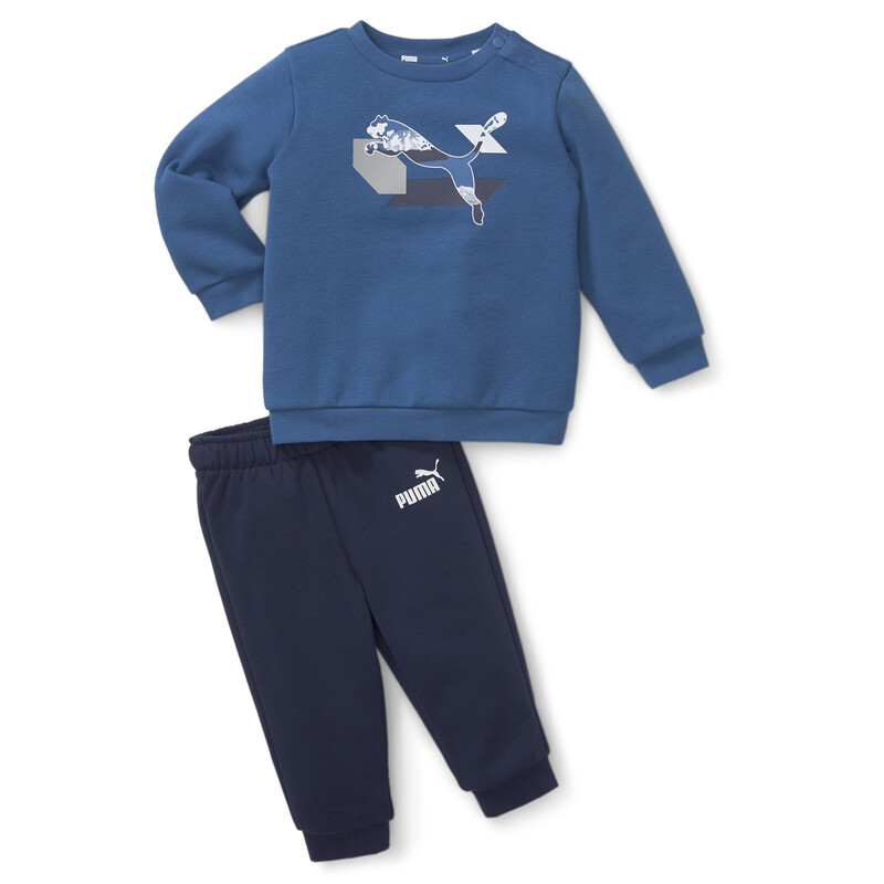 

PUMA Minicats Alpha Toddlers' Set, Black/purple/blue