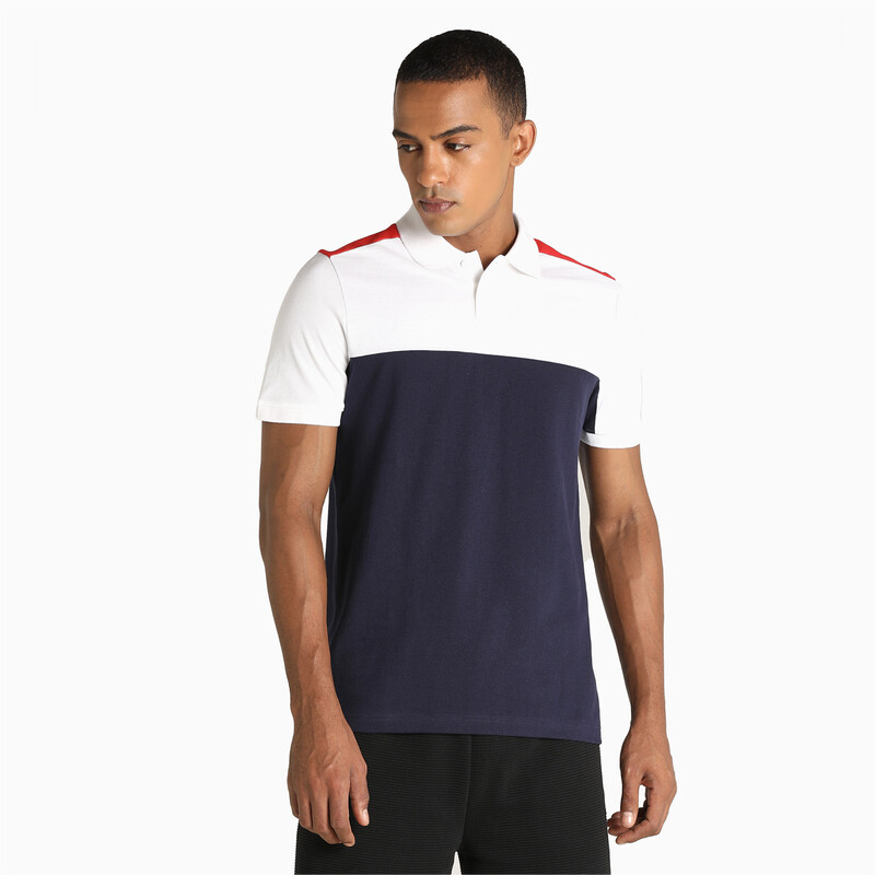 

Men's PUMA Colorblock Slim Fit Polo