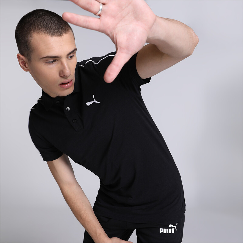 

Men's PUMA Slim Fit Slub Polo