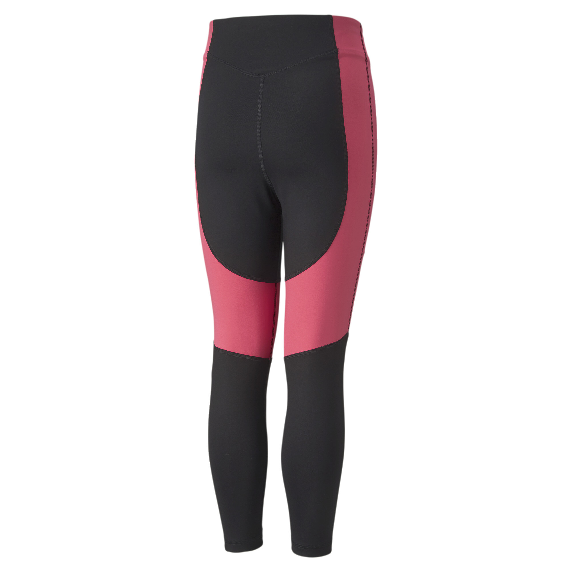 PUMA Favourites Logo High Waisted 7/8 Leggings In Pink, Size 15-16 Youth