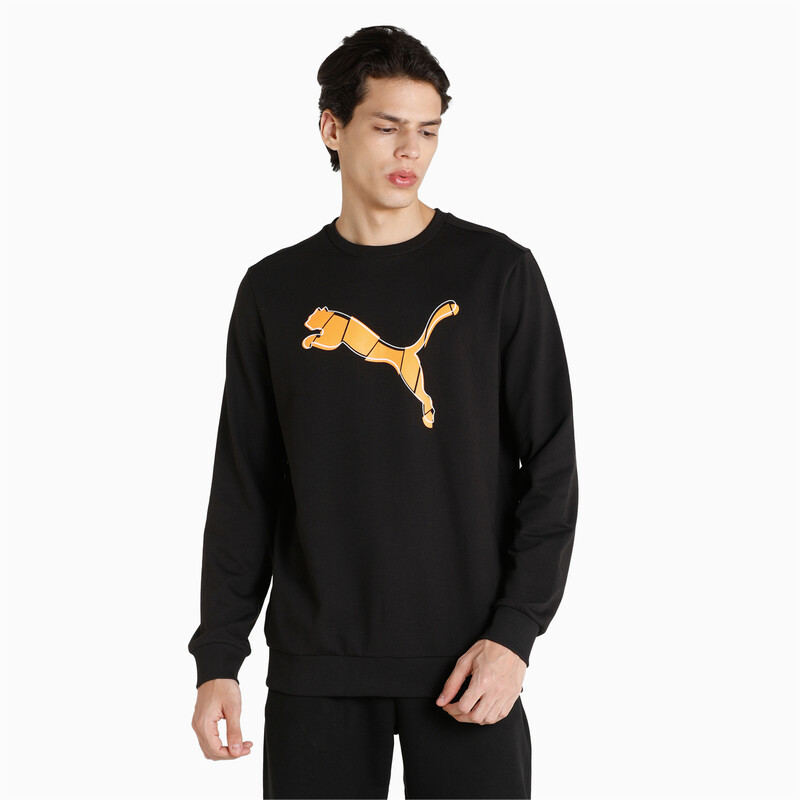 

Men's PUMA Essential Regular Fit Crew, Black