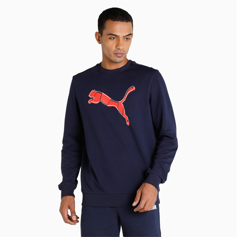 Men's PUMA Essential Regular Fit Crew, Purple
