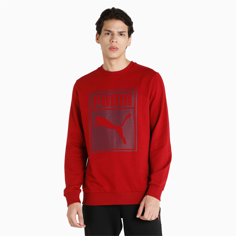 

Men's PUMA Graphic Regular Fit Sweatshirt, Red
