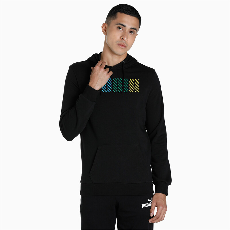 

Men's PUMA Graphic Hoodie, Black