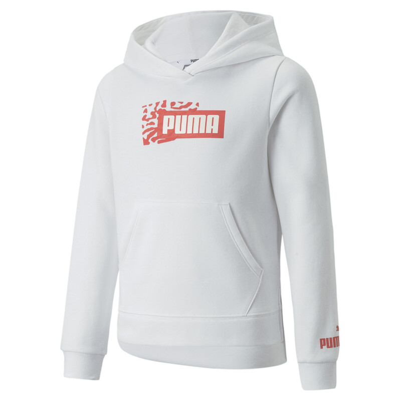 

PUMA Alpha Hoodie Youth Regular Fit, White
