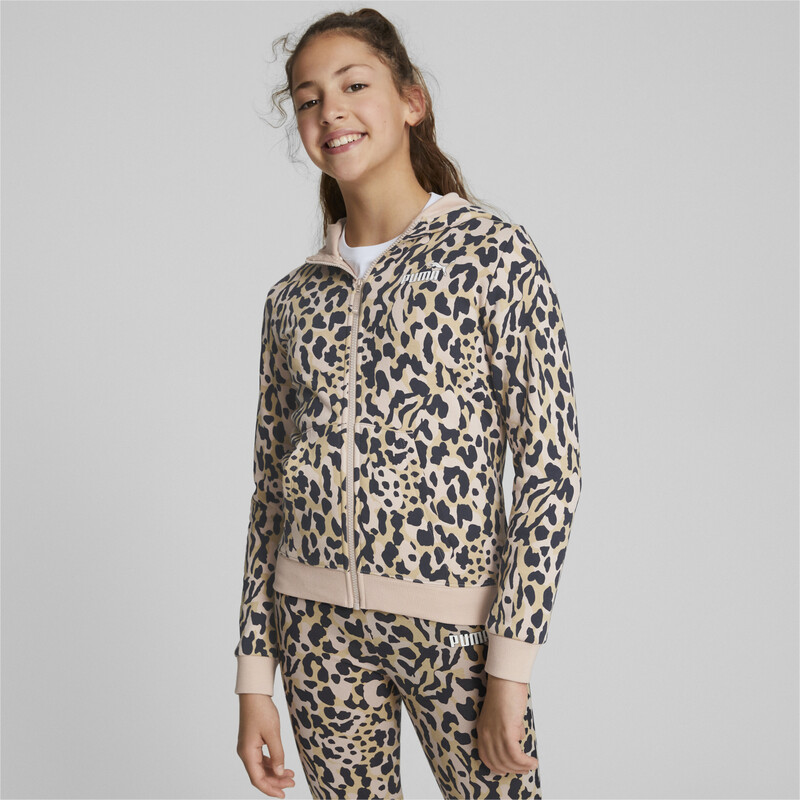 

PUMA Alpha Printed Full-Zip Hoodie Youth Regular Fit