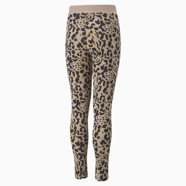 Alpha Printed Leggings Youth, Rose Quartz, large-ZAF