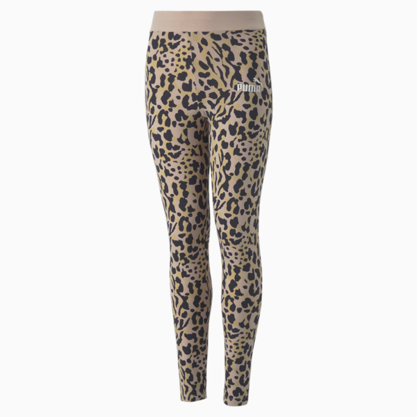 Alpha Printed Leggings Youth, Rose Quartz, large-ZAF