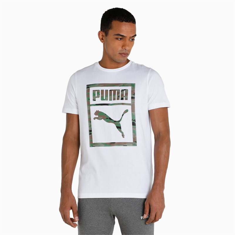 

Men's PUMA Camo Box Slim Fit T-Shirt