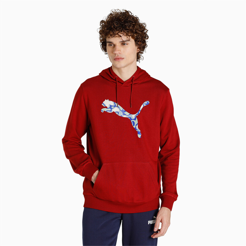 

Men's PUMA Graphic Regular Fit Hoodie, Red