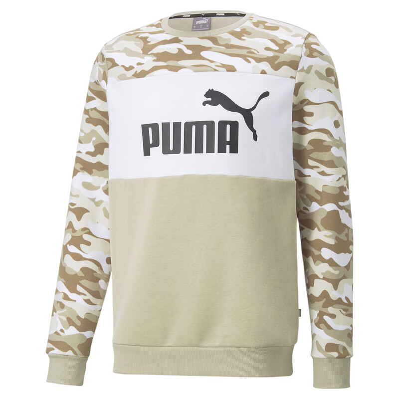 

Men's PUMA Camo Regular Fit Crew-Neck Sweatshirt