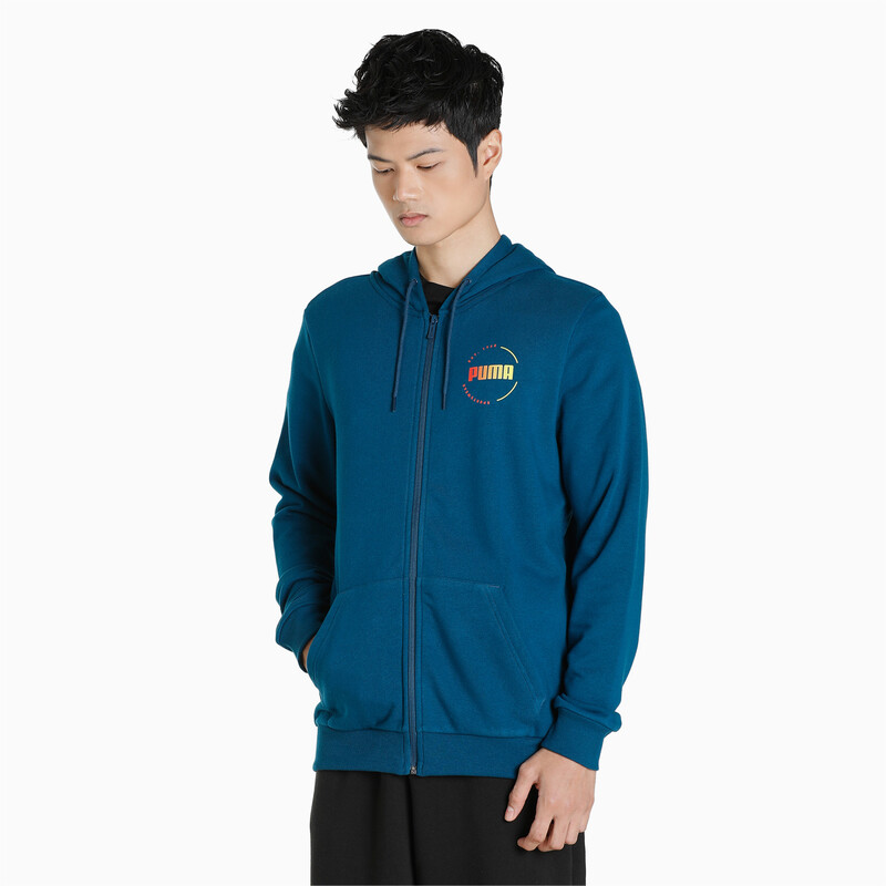 

Men's PUMA Full-Zip Hooded Slim Fit Jacket