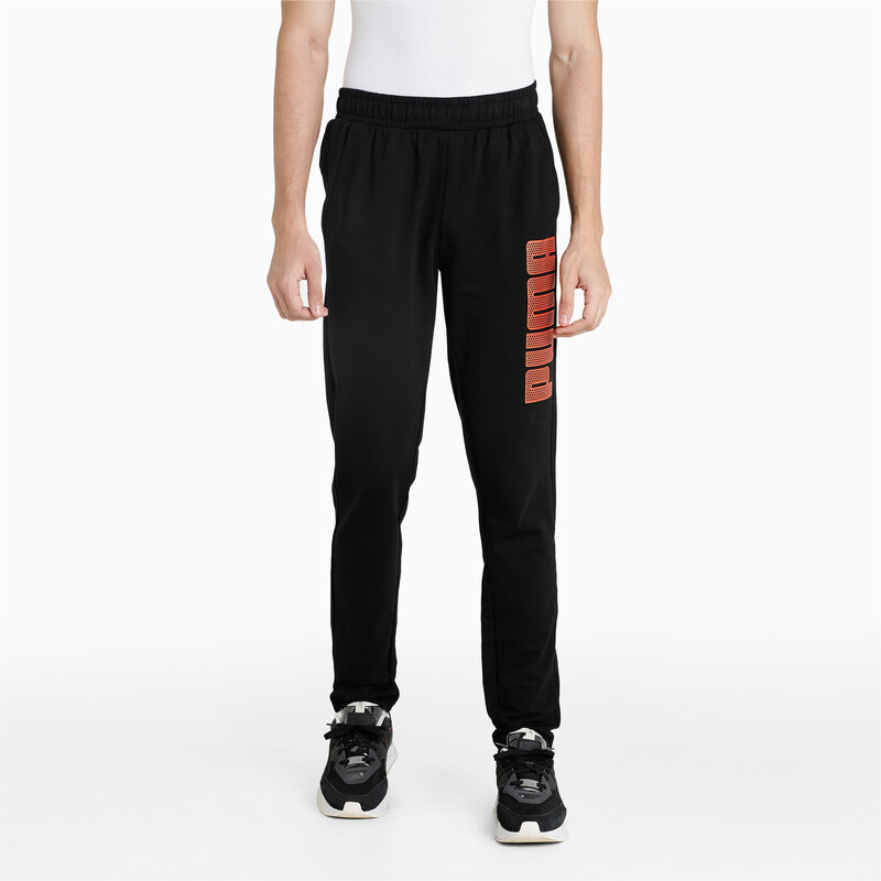 

Men's PUMA Graphic Slim Fit Pants, Black