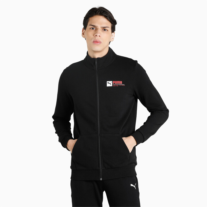 

Men's PUMA Graphic Slim Fit Hoodie, Black