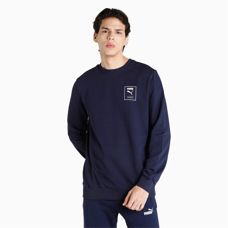 

Men's PUMA Regular Fit Crew Sweat Shirt, Purple