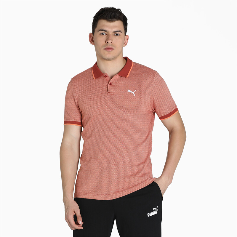 

Men's PUMA Multi Pique Jacquard Slim Fit Polo